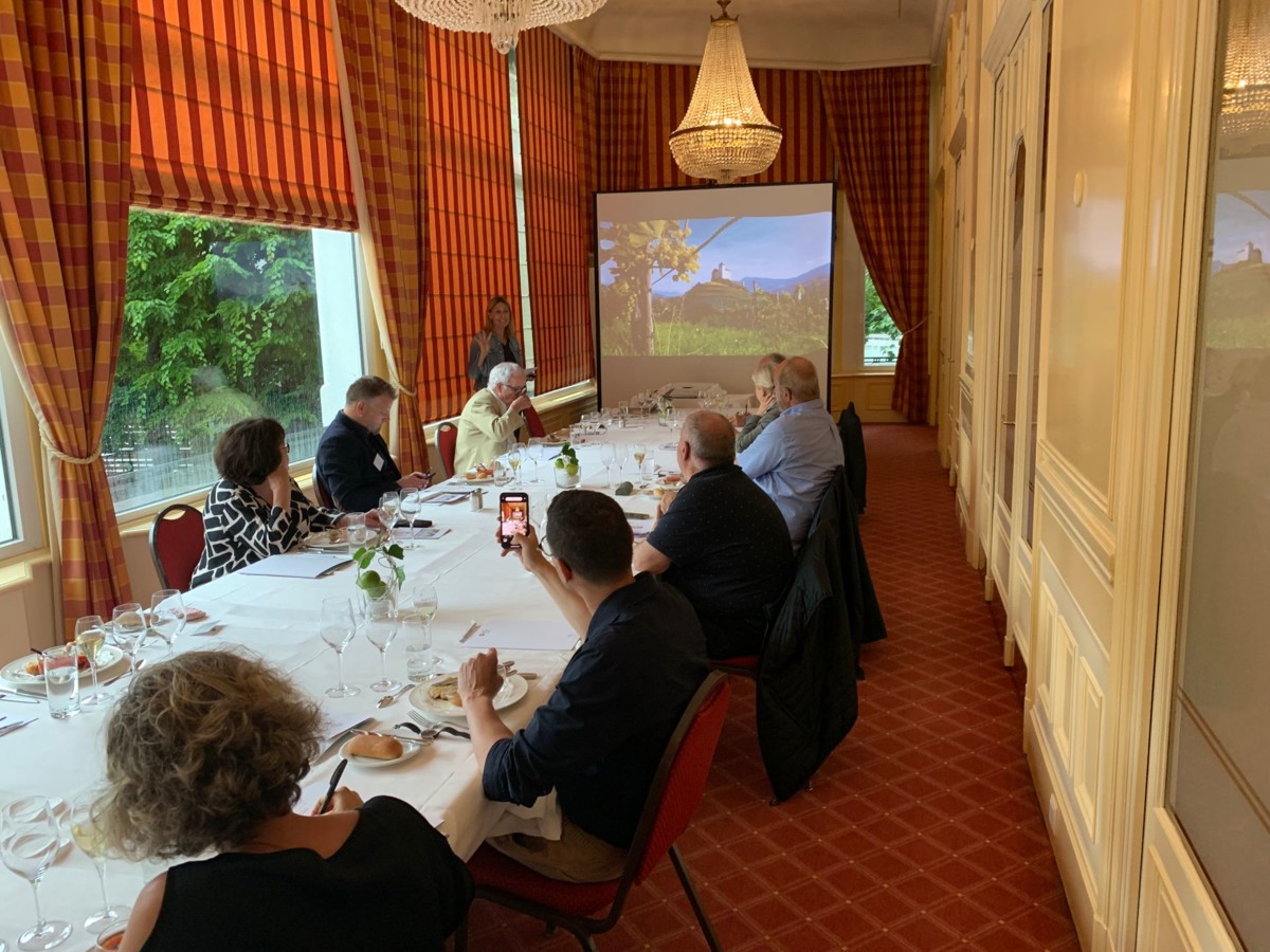 Medienlunch in Lausanne