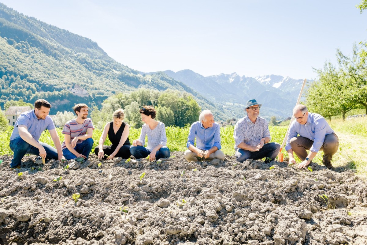 Ernährungsfeld in Vaduz eröffnet